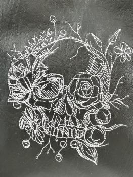 White Skull Flower
