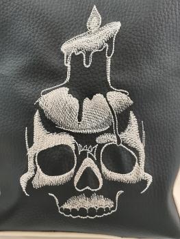 Candle Head Skull