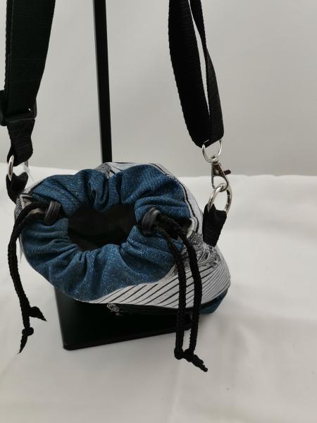 Leckerlibeutel Beard Skull Blue